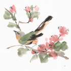 Bird and Blossoms IV Art Print