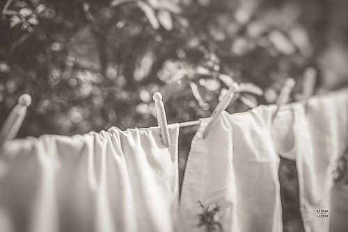 Laundry Day I Neutral Photography Print