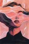 Caught in a Daydream Abstract Art Print