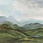 High Mountain Art Print