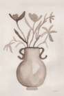 Sepia Vase II Art Print