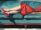 Just Resting My Eyes Modern Print