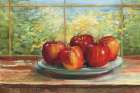 Apples on Windowsill Art Print
