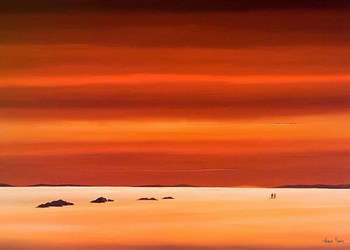 Evening Sky III Art Print