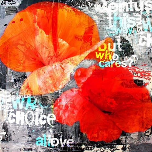 Poppy Story I Art Print by Micha Baker