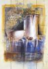 On my kitchentable Art Print