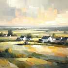 Small Village I Art Print