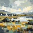 Pastello Land I Art Print