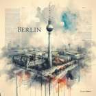 Berlin Art Print
