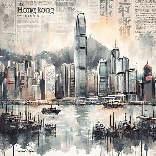 Hong Kong Places Print