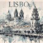 Lisboa Art Print