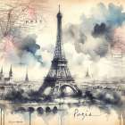 Paris II Art Print