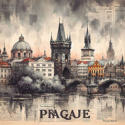 Prague Places Print