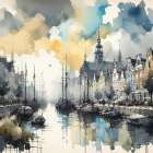 My City Amsterdam I Art Print