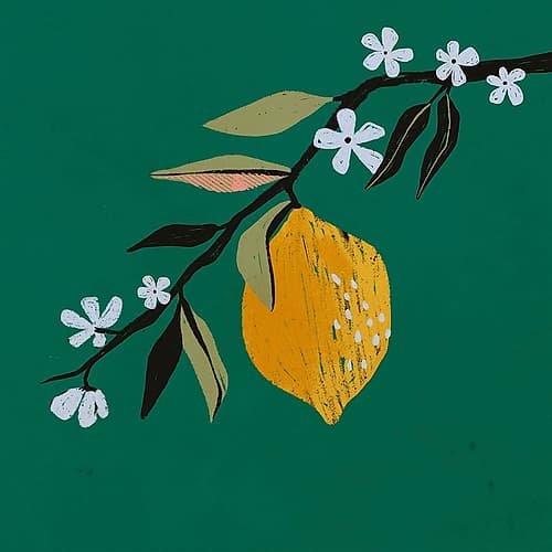  Lemon Blossom II - by Ewer, Rebekah | World Art Group | Ewer, Rebekah