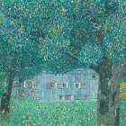 Farmhouse in Buchberg (Upper Austrian Farmhouse), 1911 Art Print