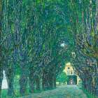 Avenue to Schloss Kammer, 1912 Art Print