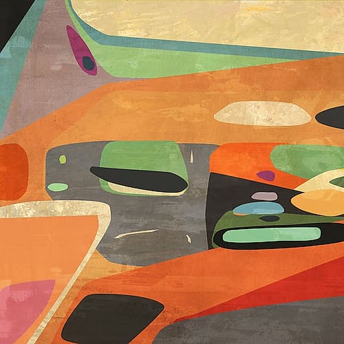 New Directions I (detail) Art Print