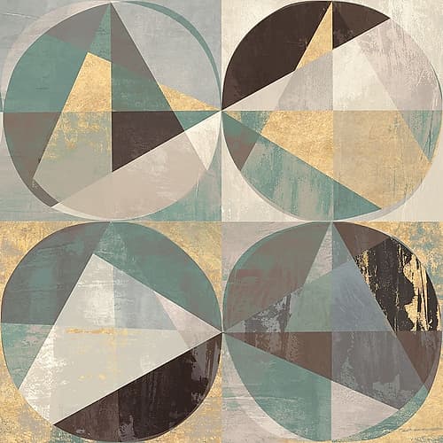 Jade and Gold Art Print