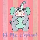 Lil Elephant Art Print