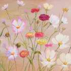 Wild Flowers (detail) Art Print