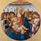 Mary with the Child and Singing Angels, 1477 Art Print