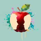 Love Apple I (XY+XX) Art Print