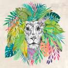 King of the Jungle - detail Art Print