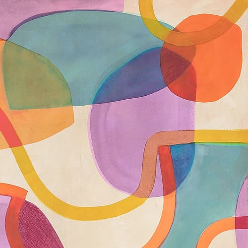 Laughter II (detail) Art Print by Steve Roja