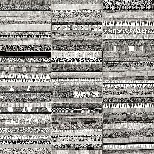 Partitura Visiva II Art Print by Vittorio Teruzzi