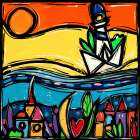 Mondi sommersi Art Print