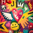 Street Life I (detail) Art Print by Kid Zoid