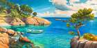 Verde Mediterraneo Art Print