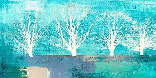 Tree Lines I Art Print