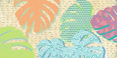 Leaves Décor Art Print
