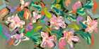 Waterlilies Parade Art Print