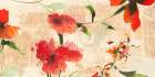 Golden Red Art Deco Print