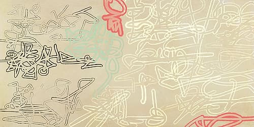 Tags in motion Art Print