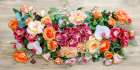 Wild Floral Arrangement Art Print