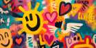 Sunny Days (detail) Art Print by Kid Zoid