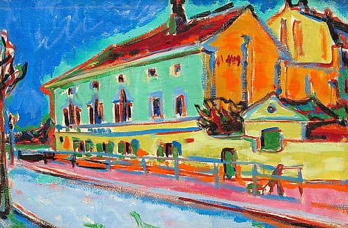 Dance Hall Bellevue Architecture Print