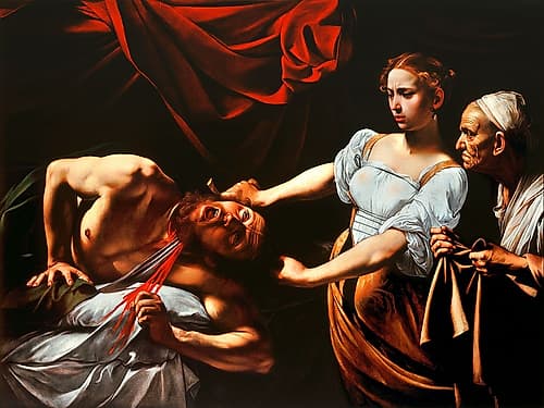 Judith Beheading Holofernes, c.1598-1599 Renaissance Print