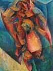 Corpo umano (dinamismo), 1913 Abstract Art Print