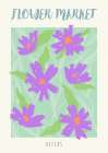 Flower Market: Asters Art Print