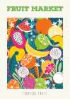 Fruit Market: Tropical Fruit II Art Print