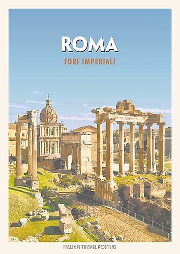 Roma: Fori imperiali Art Print