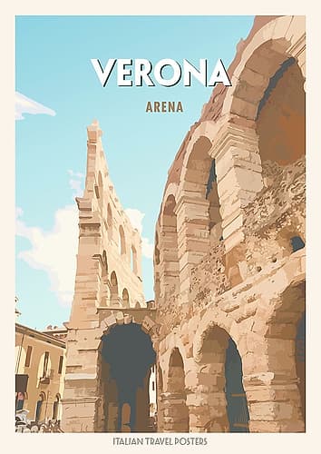 Verona: Arena Art Print