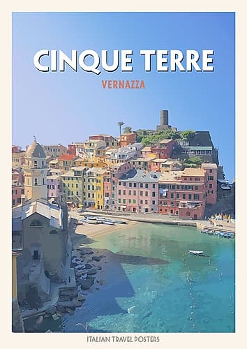Cinque Terre: Vernazza Art Print