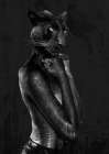 Black Chick Art Print