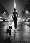 Supermodel in Paris Art Print